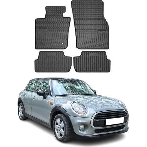 OMAC Tapis de Sol Compatible avec Mini Cooper 2014-2020 Caoutchouc Noir (1/5)