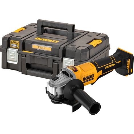 Dewalt szlifierka kąt.125mm 18v dcg408nt bl tstak wł. łopatkowy