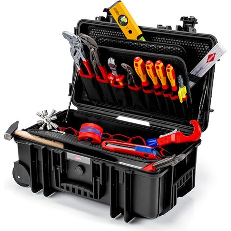 KNIPEX 00 21 33 S Valigia portautensili "Robust26 Move" Sanitari 17 pezzi (1/3)