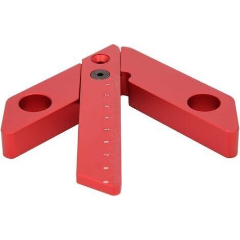 NALOOKAMIC Petit outil de traçage à angle droit de 45/90 degrés, indicateur de ligne, centres pratiques de marquage de tracé central