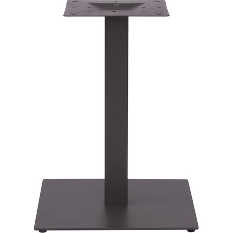 Base per tavolo contract in acciaio, colore nero, peso 21 kg (1/3)