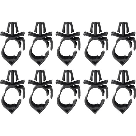 10Pcs Car Wiring Harness Clips for Cable Ties and Hose Holders (1/5)