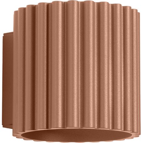 Lampada da parete Aura 1 G9 Mocca ALU Sollux SL.1806 (1/5)