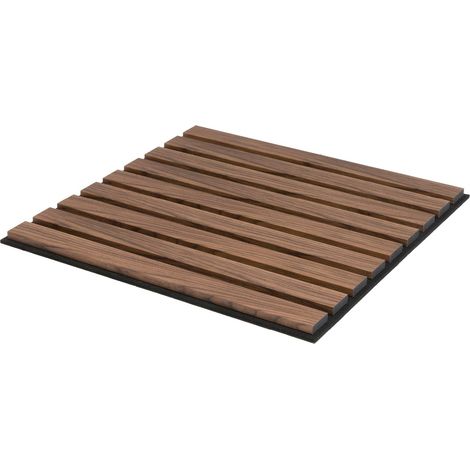 KGM Akustikpaneel ExPress 50 Walnuss 50 x 50 cm Set 4 Stück