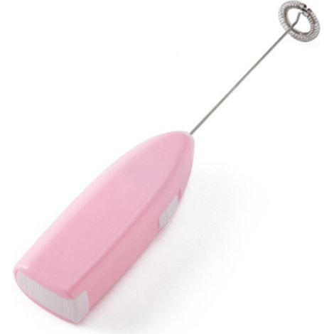 Mixeur électrique sans fil, rose, à piles, petit, en plastique et métal, pour la maison ou l'hôtel (1/5)