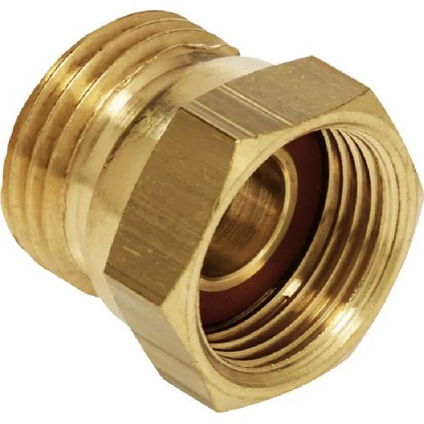 Favex – Raccord gaz mâle filetage bouteille femelle 20x150 – Laiton conforme norme NF – Pour applications domestiques et industrielles