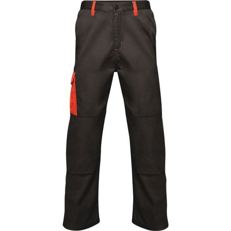 Pantaloni da lavoro Regatta Professional CONTRAST CARGO Nero / Rosso 40 (1/2)