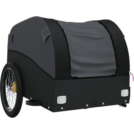 Rimorchio per trasporto biciclette 45 kg ferro nero 020044078
