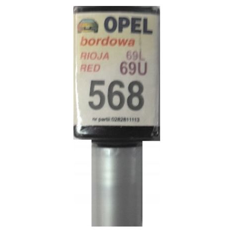 Peinture de retouche rouge Rioja pour Opel 568 69U 69L (pour rayures) (1/5)