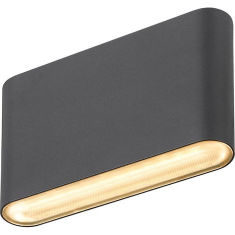 Applique murale OVAL 14WL 2700/3000 K 6W noir - SLV - 1007142