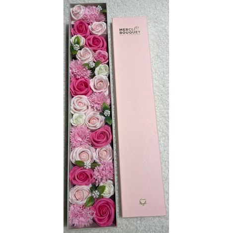 Boîte Extra Longue - Bénédictions pour Bébé - Roses- Vendu par 1
