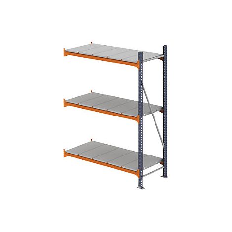 kaiserkraft  Scaffale a ripiani lunghi  portata campata 1600 kg