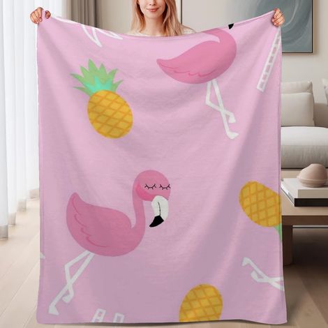 Couverture de lit en polaire, couverture de luxe douce en microfibre toutes saisons, décoration de chambre à coucher, cadeau pour femmes hommes, 6080 pouces (1/4)
