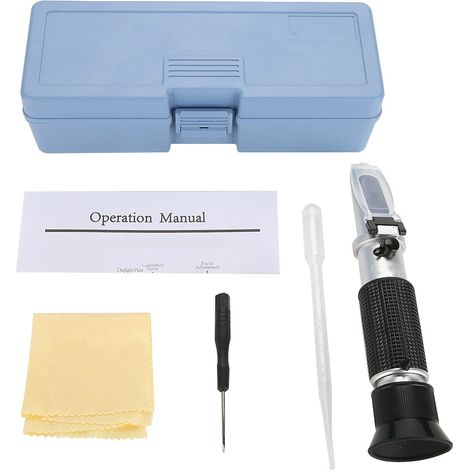 1.000-1.130 Wort Specific Gravity Refractometer Beer Fruit Juice Wine Sugar Test