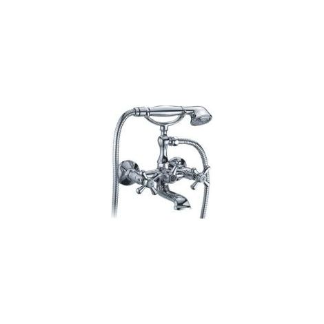 Rubinetto miscelatore gruppo per vasca,croce serie sofia - Salone