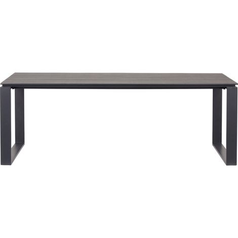 Martinus Gartentisch 210 x 100 cm schwarz.