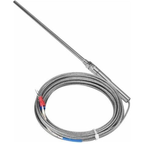 Thermocouple Sensor Probes, Keenso Temperature Controller High Temperature K Type Thermocouple Sensor(5M)
