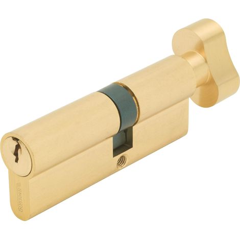 Sterling Euro saliscendi Cyl/Ottone Visipack (1/4)