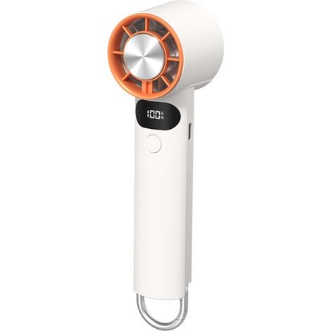 Filiyano-Ventilateur portable numérique à 5 vitesses et à haut débit, avec batterie 2000 mAh, refroidissement thermoélectrique et indicateur de (1/5)