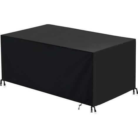 Housse Salon de Jardin Exterieur Impermeable 110x110x85cm Protection Bache Table de Jardin - Housses 420D Oxford Housses (1/5)