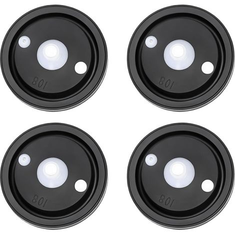4pcs Joint Chasse d'eau WC, Réparation Rapide pour Membrane Flotteur WC de Diamètre 27 mm, Membrane Chasse d'eau Latérale pour l'entretien de la Chasse d'eau des Toilettes