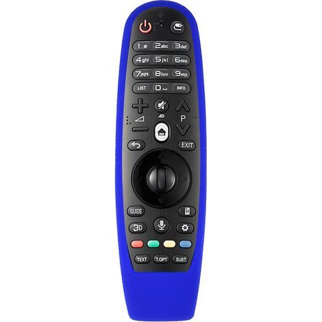 Staubschutzhülle aus weichem Silikonkautschuk für die LG AN MR600 TV-Fernbedienung, blau (1/5)