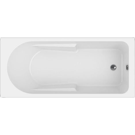[JAMAIS UTILISE] Baignoire Rectangulaire Acrylique 160x75cm ALTERNA Concerto 3 Blanc - 6875618 (1/5)