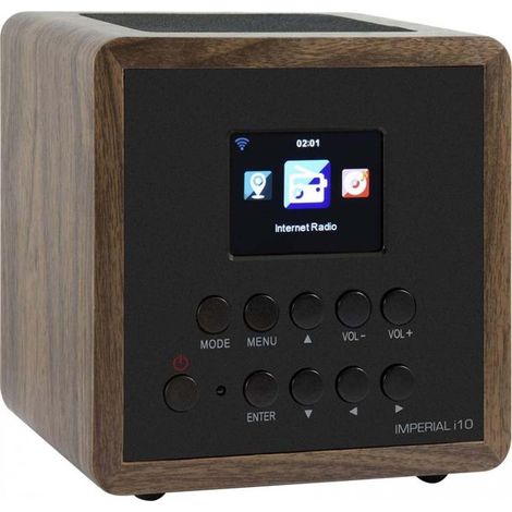 I10 internet radio wood look fm dab internet