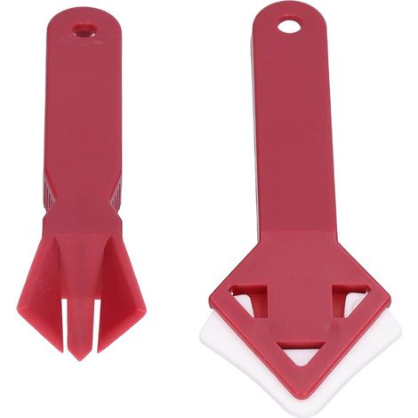 JSSEVN - Juego de 2 raspadores de esquinas de silicona para ventanas de cocina y baño (1/4)