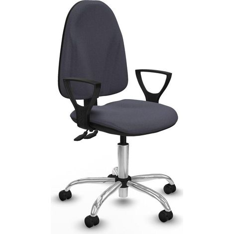 Piqueras y Crespo Algarra CPDM Chaise de bureau gris sombre (1/3)