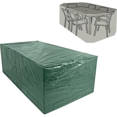 Greenbay Garden Patio Furniture Cover Outdoor Rectangle Cover 245x165x55cm
