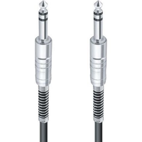 TRADE SHOP - Cavo Collegamento Con 2 Jack Da 6.5mm 20 Mt Cavo Microfono Audio Stereo Jjack-10 - (1/3)