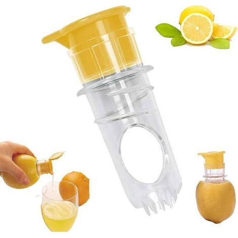 Presse-Agrumes Manuel - Filtre Intégré - Pour Citrons et Oranges - Compact et Efficace - 1 Pièce (1/5)