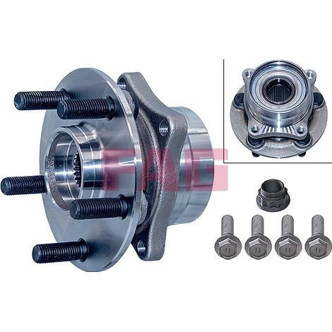 Kit de roulements de roue FAG 713 6189 50 TOYOTA 4351047010 4351047011