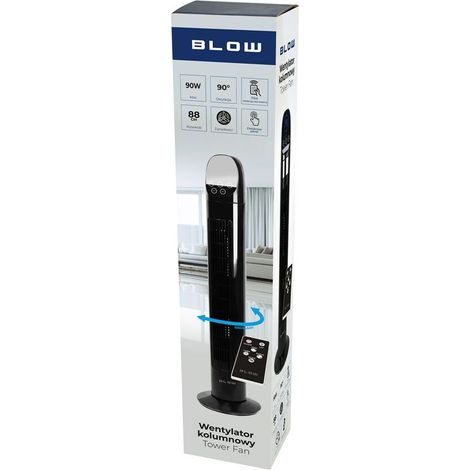 Ventilator blow 44-075 90 W oszillierend Fernbedienung (1/3)