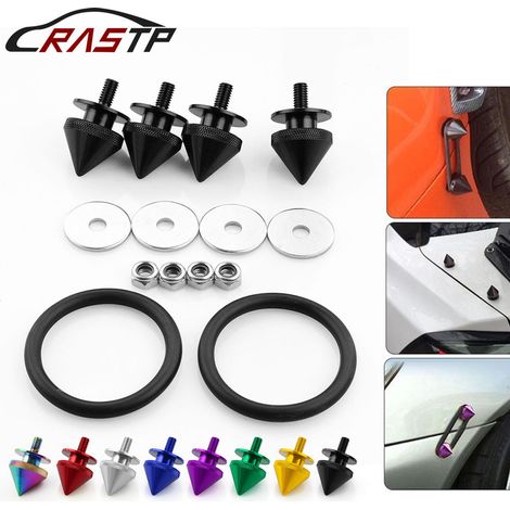 Car body kit buckle tapered car body kit quick release buckle body kit modification reinforcement screw washer - Colorful