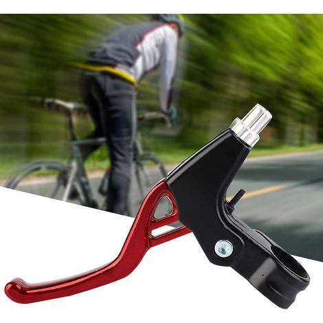 1 Paire de Poignées de Frein en Alliage d'Aluminium pour VTT/Vélo de Montagne (Rouge) (1/5)