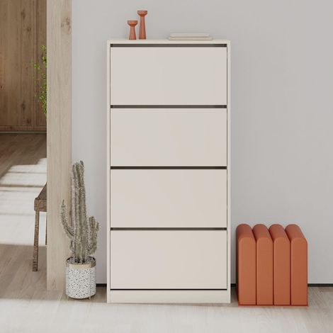 Scarpiera 4 ante a ribalta SHC540SAND colore cashmere (1/5)
