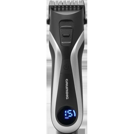 Grundig MC8840 Regolabarba e Tagliacapelli 6 Pettini Interchangevoli Lama in Acciaio Inox Autonomia 60 Minuti Alimentazione Rete e Batteria colore Argento (1/3)