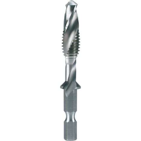 RUKO Combiné Mèche taraudeuse "Longue" HSS rectifiée M 4 - 270015 (1/5)
