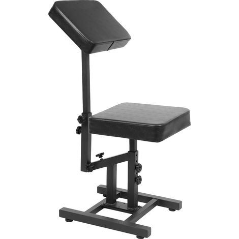 Poltrona relax, design ergonomico, con funzioni regolabili, colore nero (1/2)