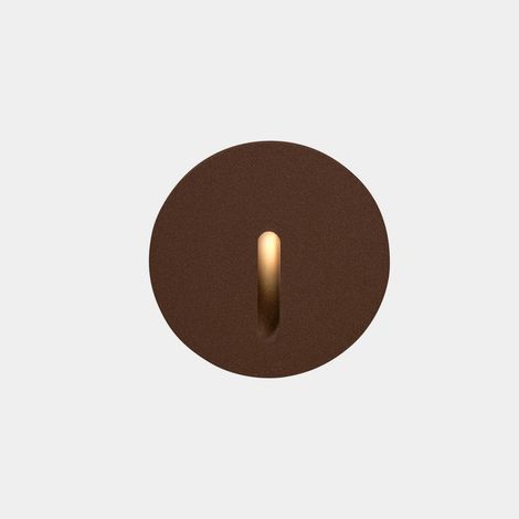 LEDS C4 Bat Applique murale encastrée extérieure à LED marron 2,2 W 2700 K IP66 (1/3)