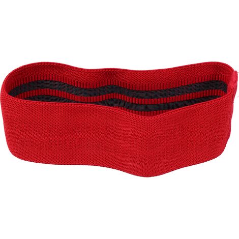 Bandes de Résistance pour Fessiers - Élastiques Fitness Yoga pour Sculpter le Corps - Rouge (1/5)