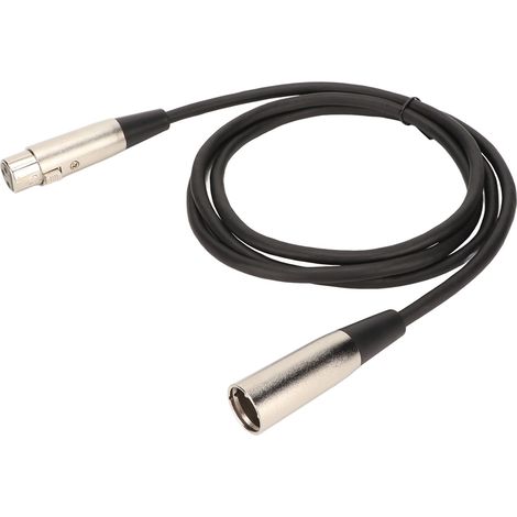 Câble Microphone XLR Mâle vers Femelle Antidérapant 4.9ft - Câble Audio Durable (1/5)