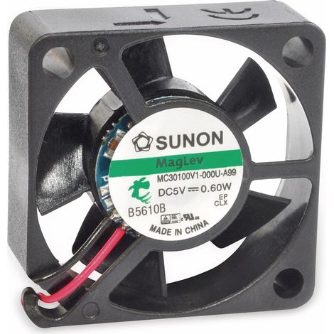 Ventilateur axial SUNON MF30100V21000UA99, 30x30x10 mm, 5 V-