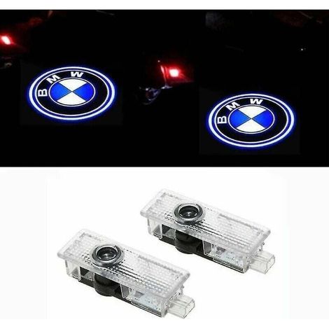 Willkommenslicht passend für BMW Auto LED Laserprojektion Logo Licht modifizierte Atmosphäre Licht 2 Stück (1/4)
