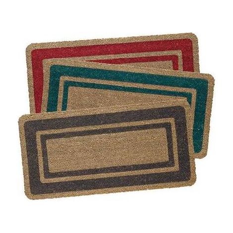 Zerbino Cocco Pvc Bordo 14 Cm 33X70 - 1 Pz