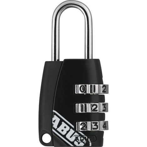 ABUS 535093-155/20BLACKB Candado combinación 20 mm 3 dígitos surtido negro blister