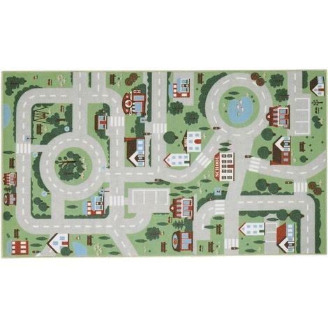 1+1 gift Play mat 75x133 cm Highway Non-slip - spaziorion91 (1/5)