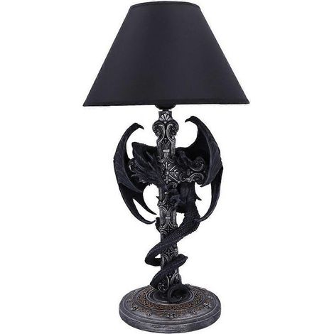 Lampe à brancher gothique Dragons Crucis (taille unique)  Lampes et éclairage (1/5)